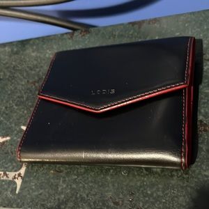 EUC Lodis black wallet